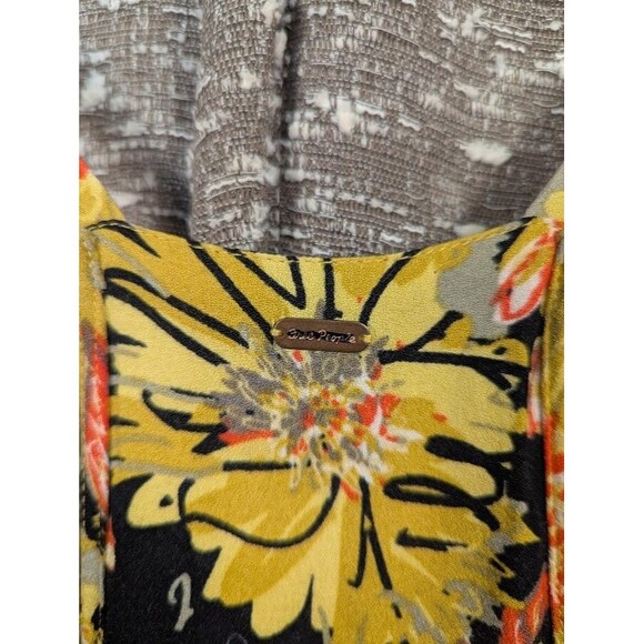 Free People Jump and Jive Mini Floral Tank Top Dress Women's Small - Picture 4 of 9